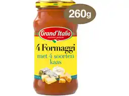 Hoogvliet Grand'Italia Pastasaus 4 formaggi aanbieding