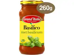 Hoogvliet Grand'Italia Basilico saus aanbieding