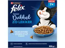 Hoogvliet Felix Kattenbrokken voor oudere katten aanbieding
