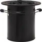 Bol.com vidaXL - Camping - houtkachel - 51,5x35x30,5 - cm - roestvrij - staal - zilverkleur aanbieding
