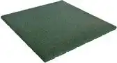 Bol.com Rubber tegels 20 mm - 0.75 m² (3 tegels van 50 x 50 cm) - Groen aanbieding