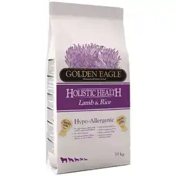 Zooplus 2x10kg Golden Eagle Hypoallergenic Lam en Rijst Hondenvoer Droog aanbieding