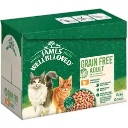 Zooplus 48x85g Adult Kalkoen James Wellbeloved Kattenvoer nat aanbieding