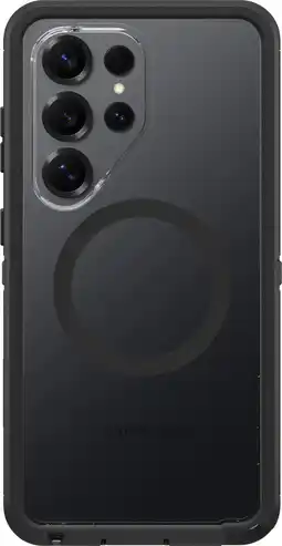 Coolblue OtterBox Defender Samsung Galaxy S26 Ultra Back Cover met Magneet Transparant Zwarte Rand aanbieding