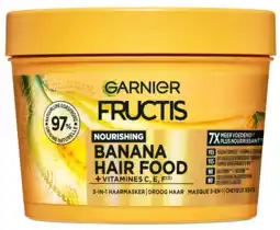 De Online Drogist Garnier Fructis 3-In-1 Haarmasker Banana aanbieding