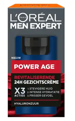 De Online Drogist L'Oréal Paris Men Expert Power Age 24H Gezichtscrème aanbieding