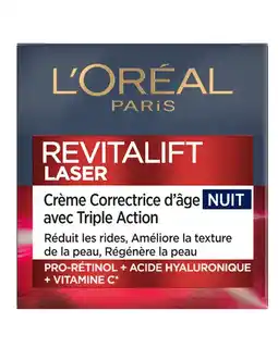 De Online Drogist L'Oréal Paris Revitalift Laser Anti-Rimpel Nachtcrème aanbieding