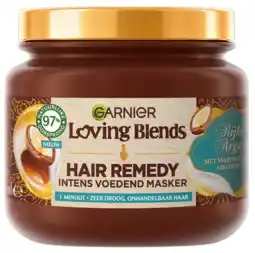 De Online Drogist Garnier Loving Blends Rijke Argan Haarmasker aanbieding
