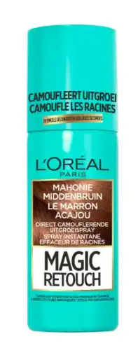De Online Drogist L'Oréal Paris Magic Retouch Mahonie Middenbruin aanbieding
