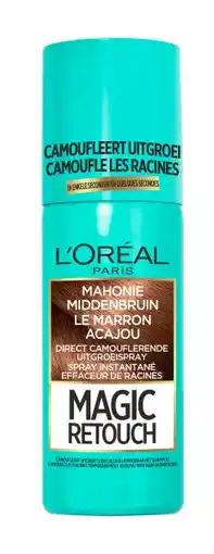 De Online Drogist L'Oréal Paris Magic Retouch Mahonie Middenbruin aanbieding