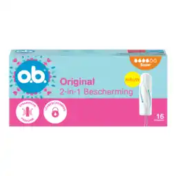 De Online Drogist OB Original Dynamic Fit Tampons Super aanbieding
