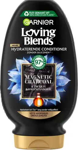 De Online Drogist Garnier Loving Blends Houtskool & Komijnzaad Conditioner aanbieding