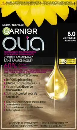 De Online Drogist Garnier Olia 8.0 Lichtblond aanbieding