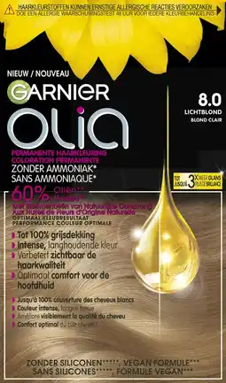 De Online Drogist Garnier Olia 8.0 Lichtblond aanbieding