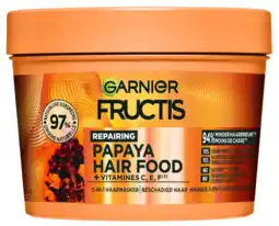 De Online Drogist Garnier Fructis 3-In-1 Haarmasker Papaya aanbieding