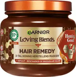 De Online Drogist Garnier Loving Blend Hair Remedy Herstellend Masker aanbieding