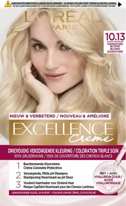 De Online Drogist L'Oréal Paris Excellence Creme - 10.13 Signature Blond aanbieding