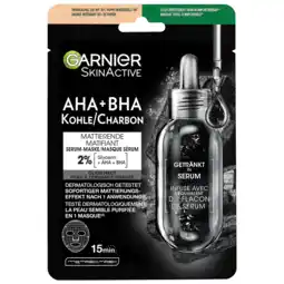 De Online Drogist Garnier SkinActive AHA + BHA Charbon Serum Masker aanbieding