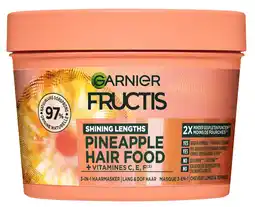 De Online Drogist Garnier Fructis 3-In-1 Haarmasker Pineapple aanbieding