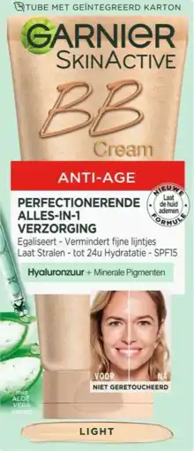 De Online Drogist Garnier SkinActive Anti-Age BB Cream Light aanbieding