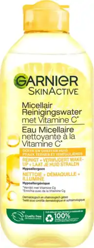 De Online Drogist Garnier SkinActive Micellair Reinigingswater met Vitamine C aanbieding