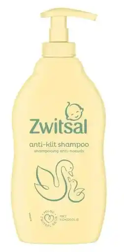 De Online Drogist Zwitsal Anti-Klit Shampoo aanbieding