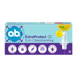 De Online Drogist OB Extra Protect Tampons Normal 16ST aanbieding