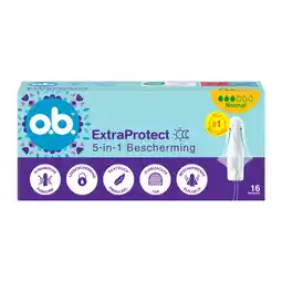 De Online Drogist OB Extra Protect Tampons Normal 16ST aanbieding