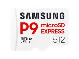 MediaMarkt Samsung Samsung - P9 Micro Sd Express 512gb 800 Mbit/s Voor Nintendo Switch 2 512 Gb aanbieding
