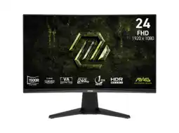 MediaMarkt MSI Mag 245c X24 - 23.6 Inch Full Hd 1920 X 1080 Pixels Va (vertical Alignment) aanbieding