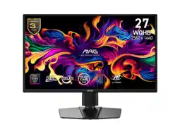 MediaMarkt MSI Mag 272qp Qd-oled X24 - 26.5 Inch Wqhd 2560 X 1440 Pixels Oled (organic Light-emitting Diode) aanbieding