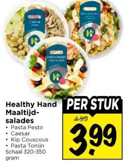 Vomar Voordeelmarkt Healthy Hand Maaltijd- salades aanbieding