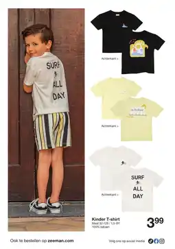Zeeman Kinder T-shirt aanbieding