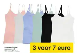 Zeeman Dames singlet aanbieding