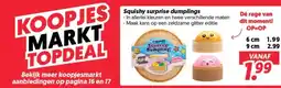 Dekamarkt Squishy surprise dumplings aanbieding