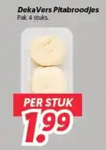 Dekamarkt DekaVers Pitabroodjes aanbieding