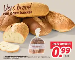 Dekamarkt Deka Vers vloerbrood aanbieding