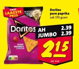 Nettorama Doritos pure paprika aanbieding