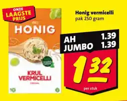 Nettorama Honig vermicelli aanbieding