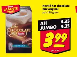 Nettorama Nestlé hot chocolate mix original aanbieding