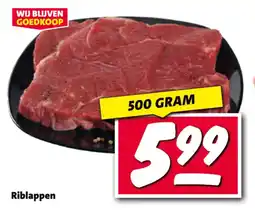 Nettorama Riblappen aanbieding
