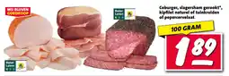 Nettorama Coburger, slagersham gerookt, kipfilet naturel of tuinkruiden of pepercervelaat aanbieding