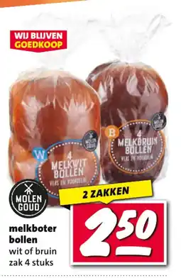 Nettorama melkboter bollen aanbieding