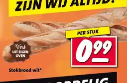 Nettorama Stokbrood wit aanbieding