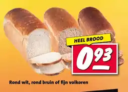 Nettorama Rond wit, rond bruin of fijn volkoren aanbieding