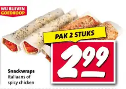 Nettorama Snackwraps aanbieding
