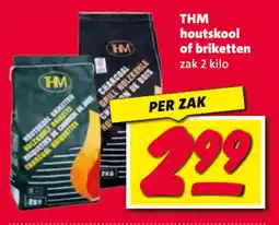 Nettorama THM houtskool of briketten aanbieding