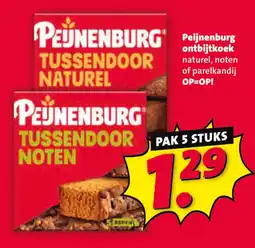 Nettorama Peunenburg ontbijtkoek aanbieding
