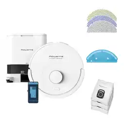 Bol.com Rowenta X-Plorer Serie 90 RR8797WH ANIMAL Robotstofzuiger met Leeg- en oplaadstation Wit aanbieding