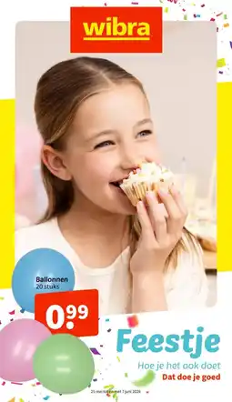 Wibra Ballonnen aanbieding
